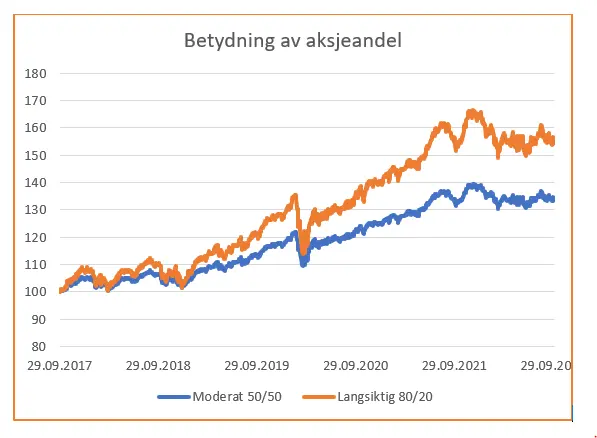 Betydning av aksjeandel